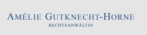 Kanzleilogo von 30883Amelie Gutknecht-Horne Hamburg