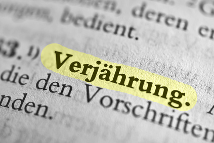 Verjährung Verjährung