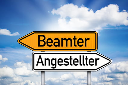 Beamter Schilder mit den Aufschriften