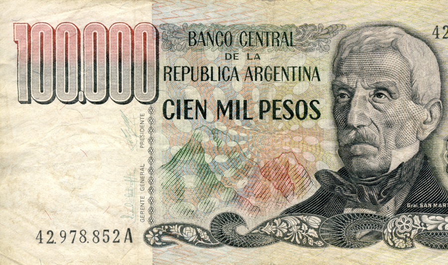 Argentinische Pesos Argentinische Pesos