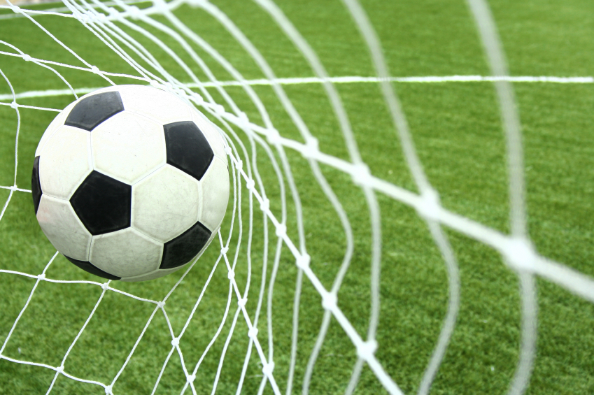 Tor Ball im Tor