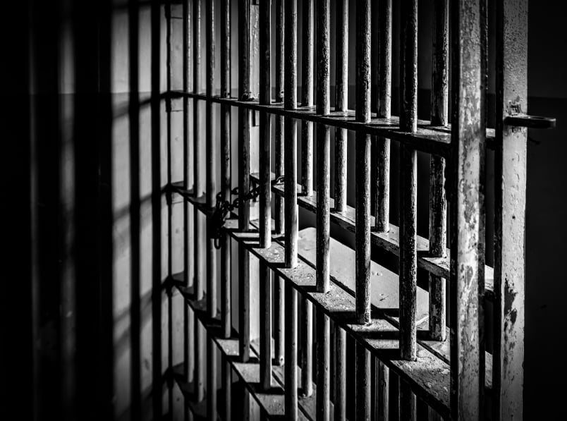 Haftstrafe Gefängniszelle