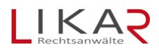 Kanzlei-Logo von LIKAR Rechtsanwälte GmbH