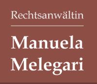Kanzlei-Logo von Kanzlei Melegari, Manuela