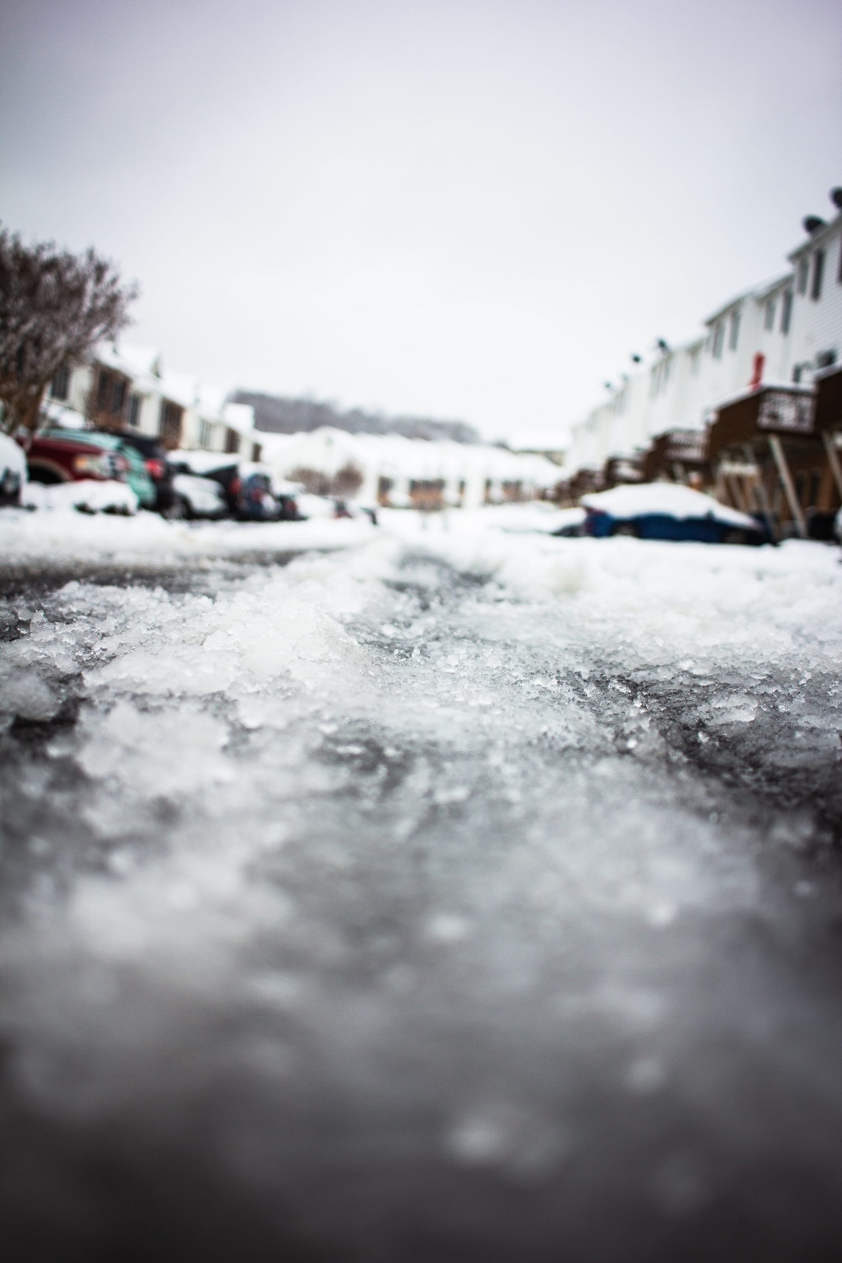 Winterdienst, Elementarversicherung Schnee, Bürgersteig