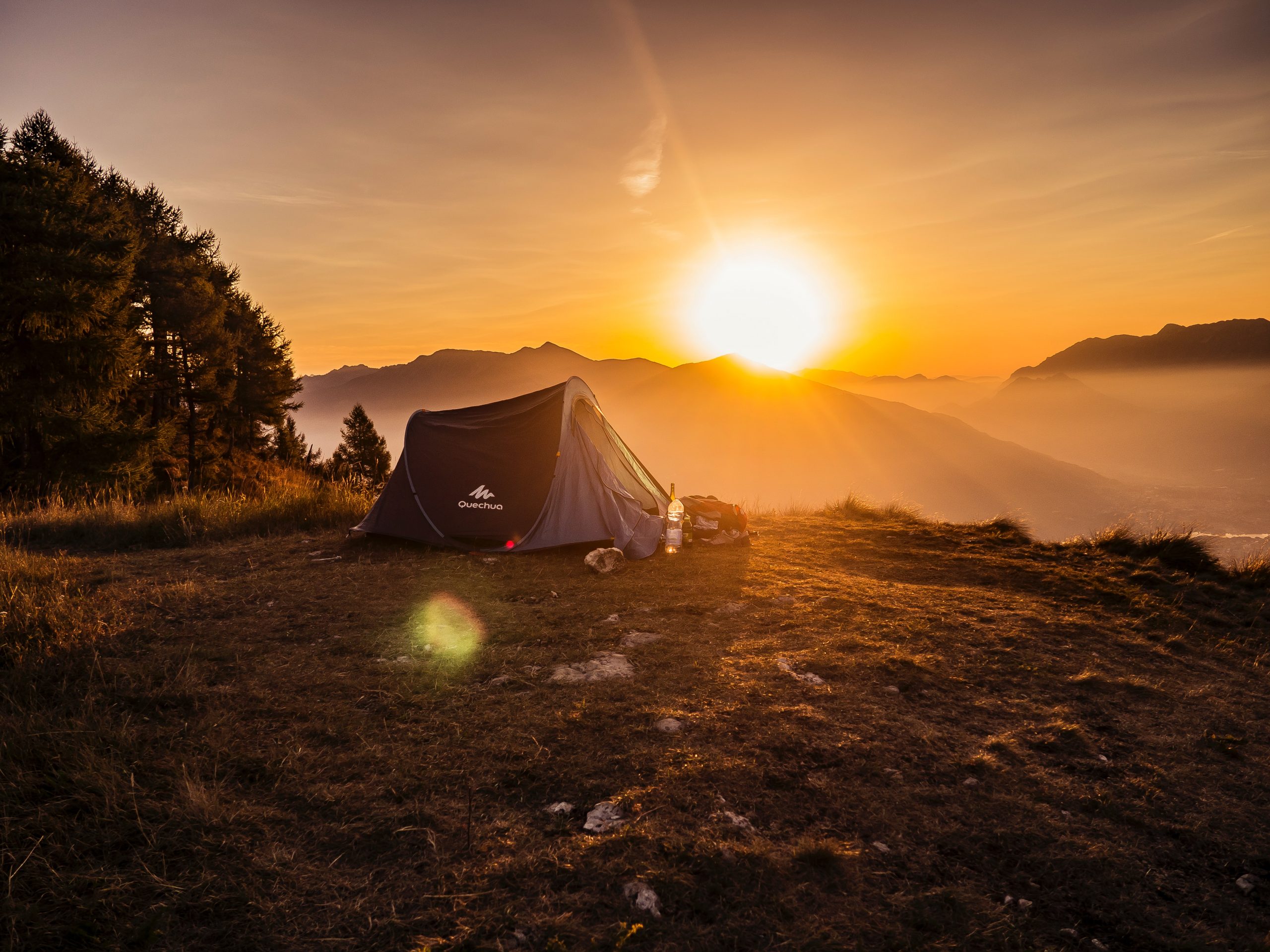 Ist ein Zelt auf dem Campingplatz eine Unterkunft?
