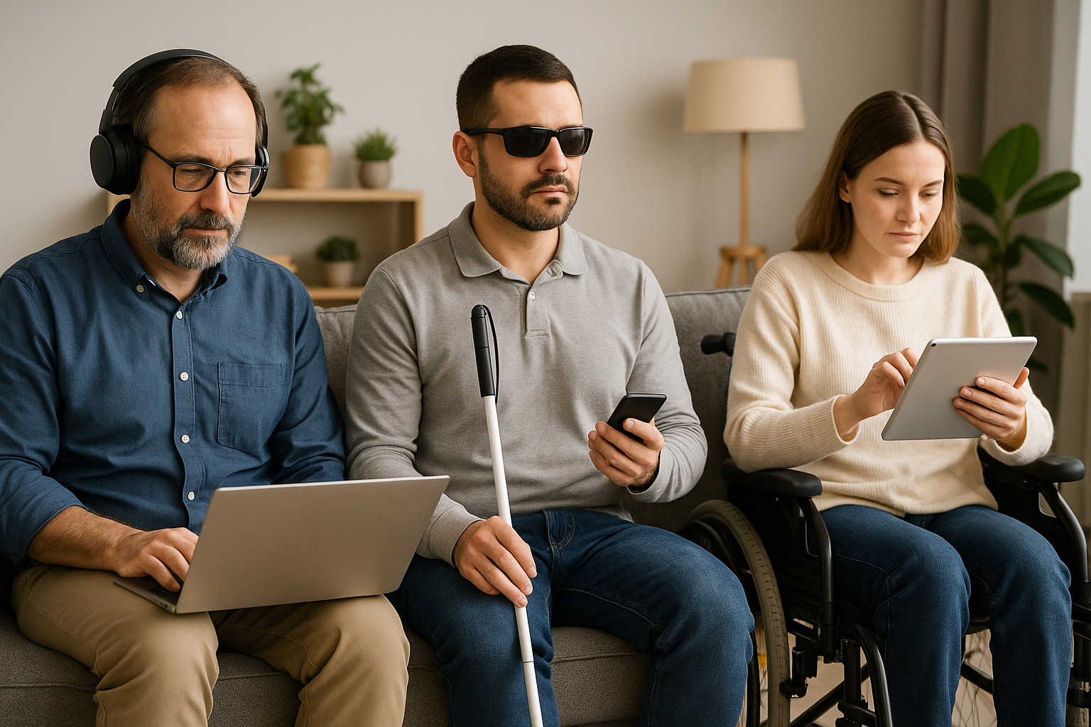 Behinderte Menschen nutzen IT, Barrierefreiheitsstärkungsgesetz, digitale Barrierefreiheit, EU-Richtlinie 2019/882, WCAG, Websites barrierefrei, Apps barrierefrei, Barrierefreiheitspflicht, BITV, Accessibility, BFSG