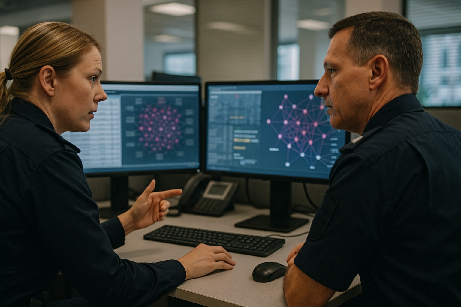 News - rechtsanwalt.com Polizeibeamtin und -beamter werten am Dienstrechner vernetzte Daten mit Palantier aus – moderne Analyse, klare Zugriffsbeschränkungen
