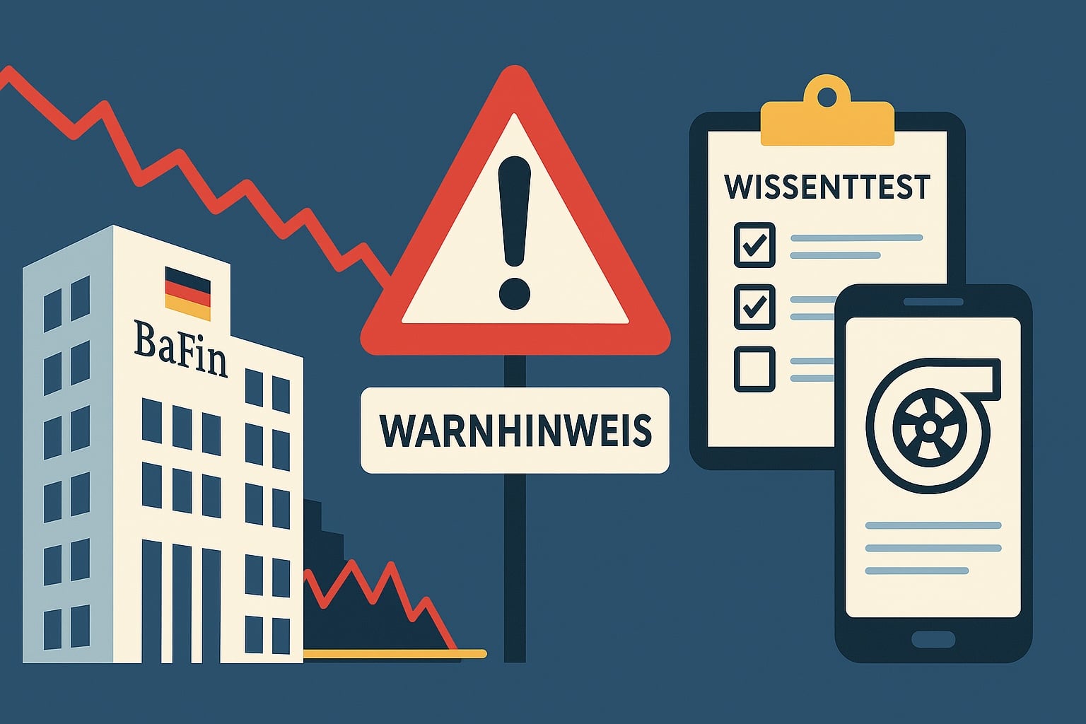 Turbo-Zertifkate: Wissenstest der BaFin warnt