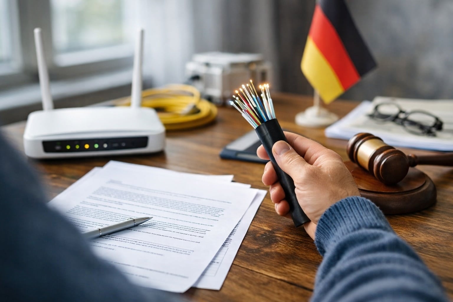 News - rechtsanwalt.com Glasfaservertrag