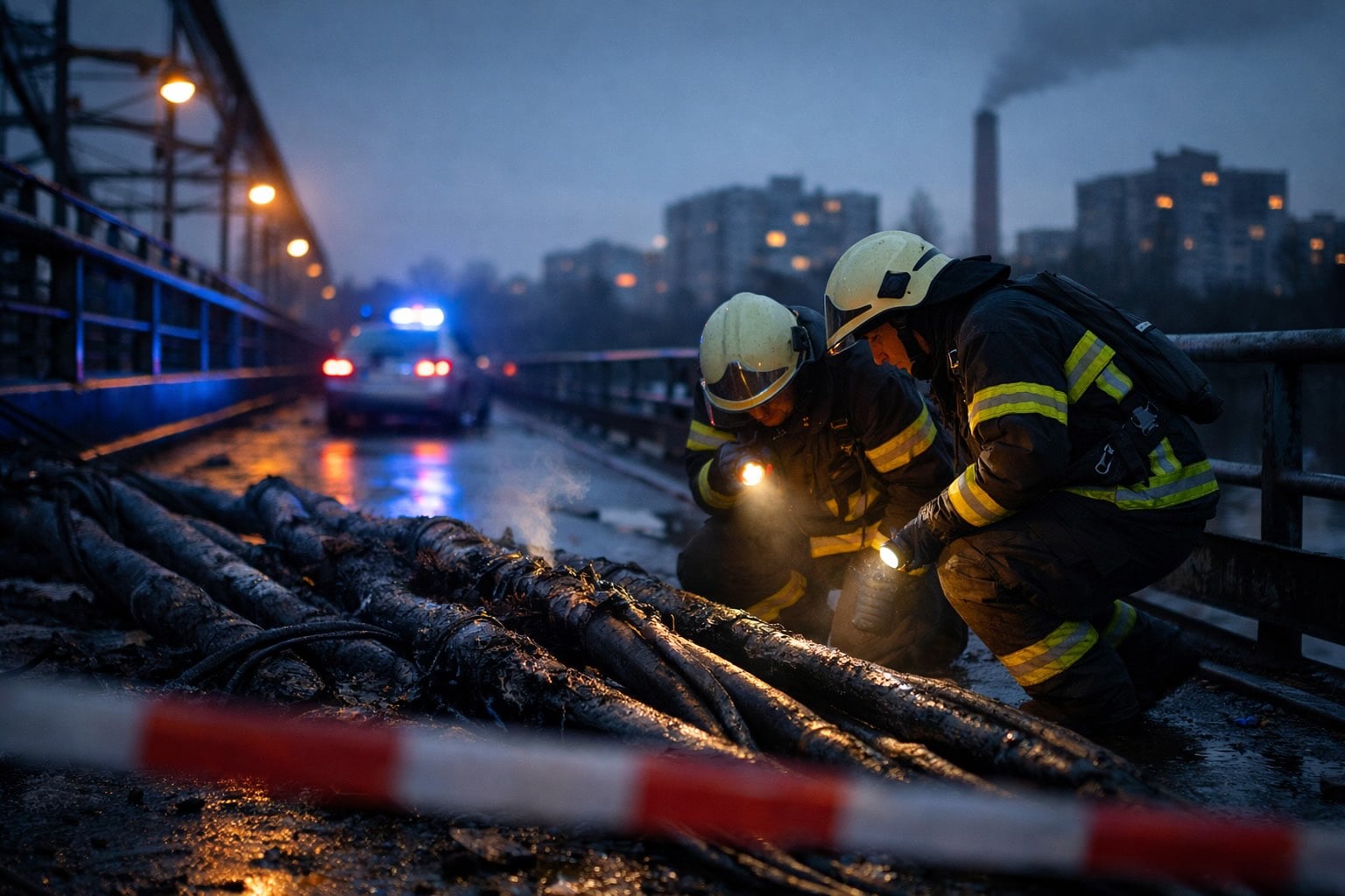 Sabotage an Stromleitungen