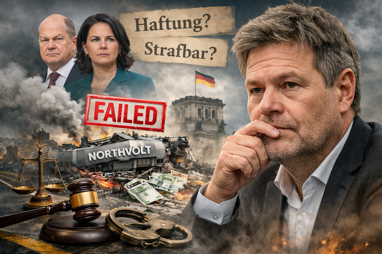 News - rechtsanwalt.com Kann man Politiker für Förderfehler haftbar machen? Was Amtshaftung, Regress und Strafrecht in der Habeck-Fall Northvolt Pleite hergeben.