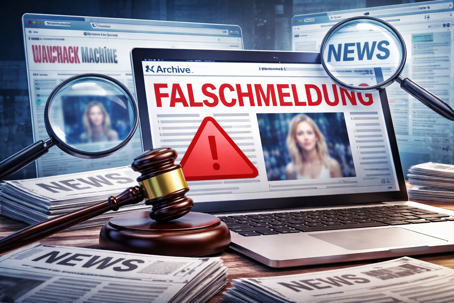 News - rechtsanwalt.com Falschberichte in Internetarchiven