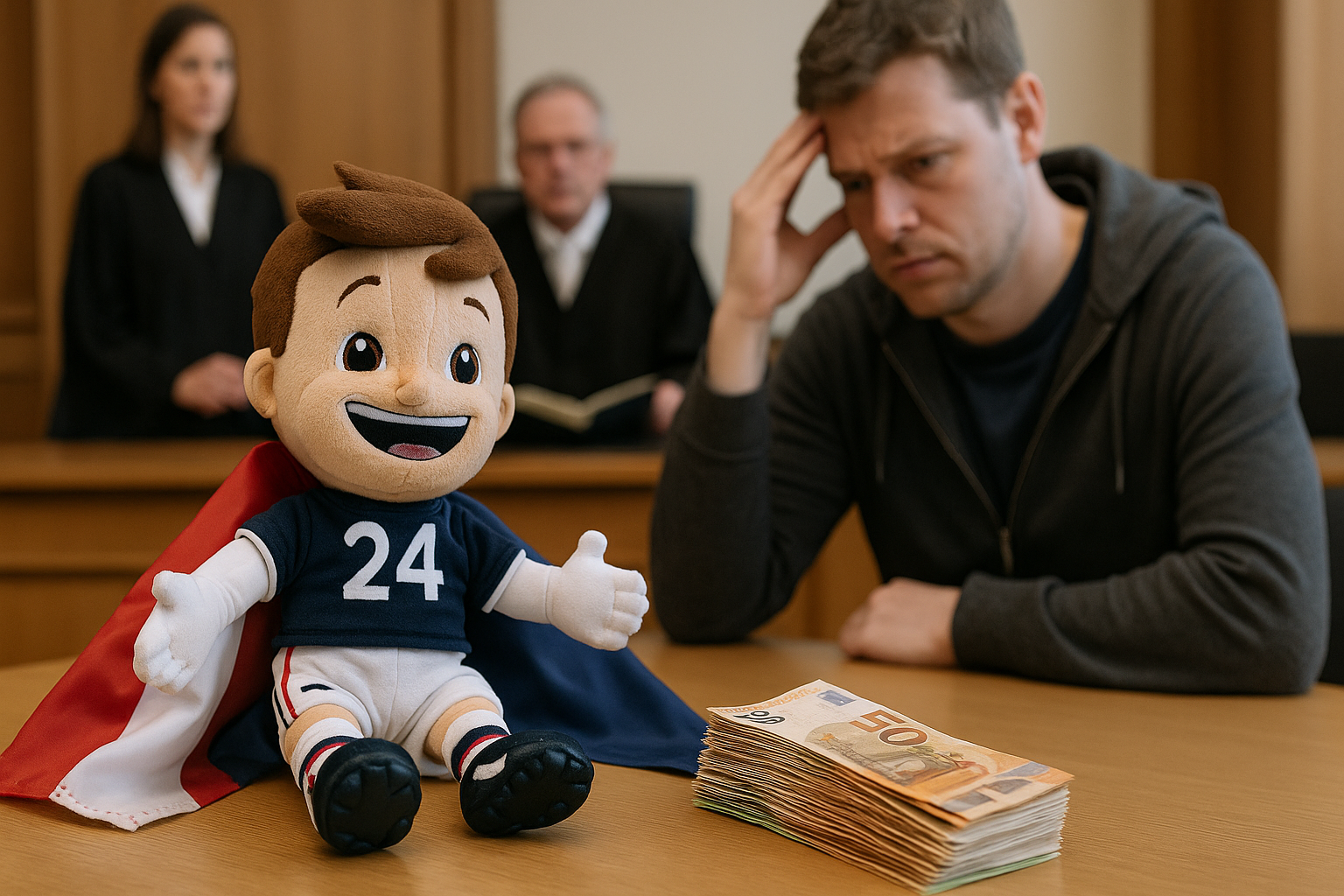 News - rechtsanwalt.com Fake-EM-Maskottchen