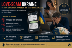 Betrugsfälle und Online-Scams in der Ukraine 2026 – Romance Scam, Internetbetrug und Geldrückholung - rechtsanwalt.com Betrugsfälle und Online-Scams in der Ukraine 2026 – Romance Scam, Internetbetrug und Geldrückholung - rechtsanwalt.com