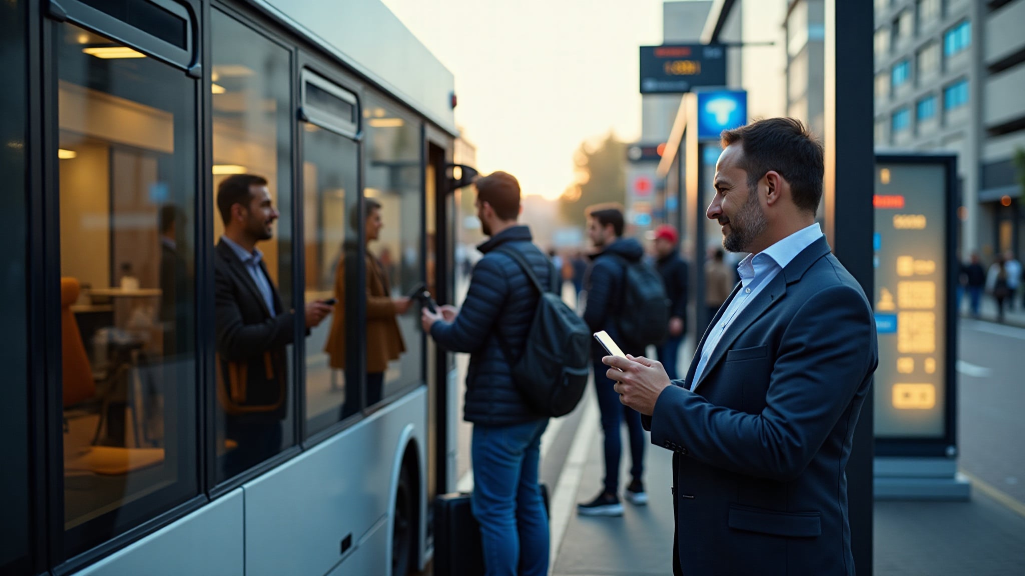 News - rechtsanwalt.com Pendler-Shuttle Werbung