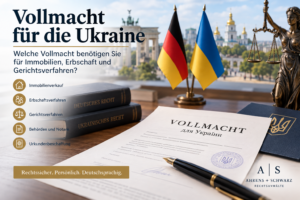 Vollmacht für die Ukraine – Welche Vollmacht benötigen Sie für Immobilien, Erbschaft und Gerichtsverfahren? - rechtsanwalt.com Vollmacht für die Ukraine – Welche Vollmacht benötigen Sie für Immobilien, Erbschaft und Gerichtsverfahren? - rechtsanwalt.com